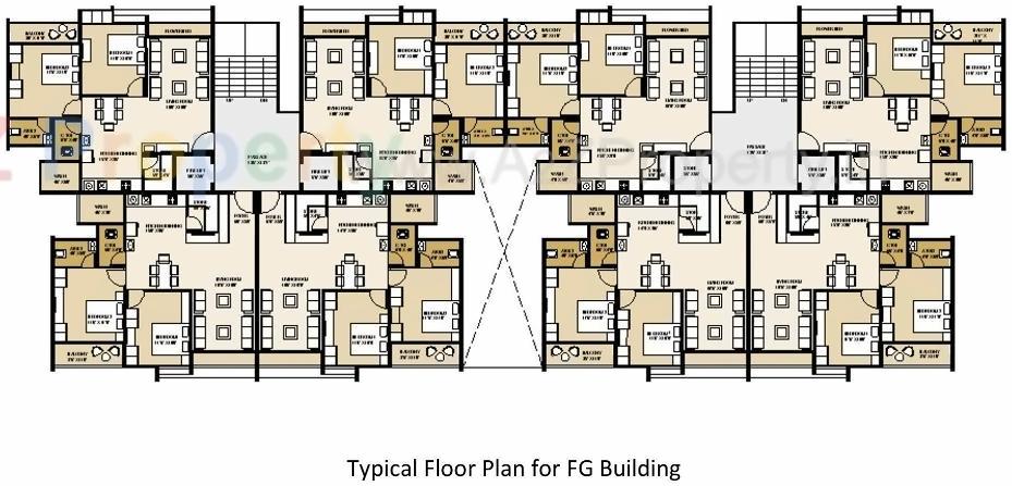Layout of real estate project Sun Signature located at Dungra, Valsad, Gujarat