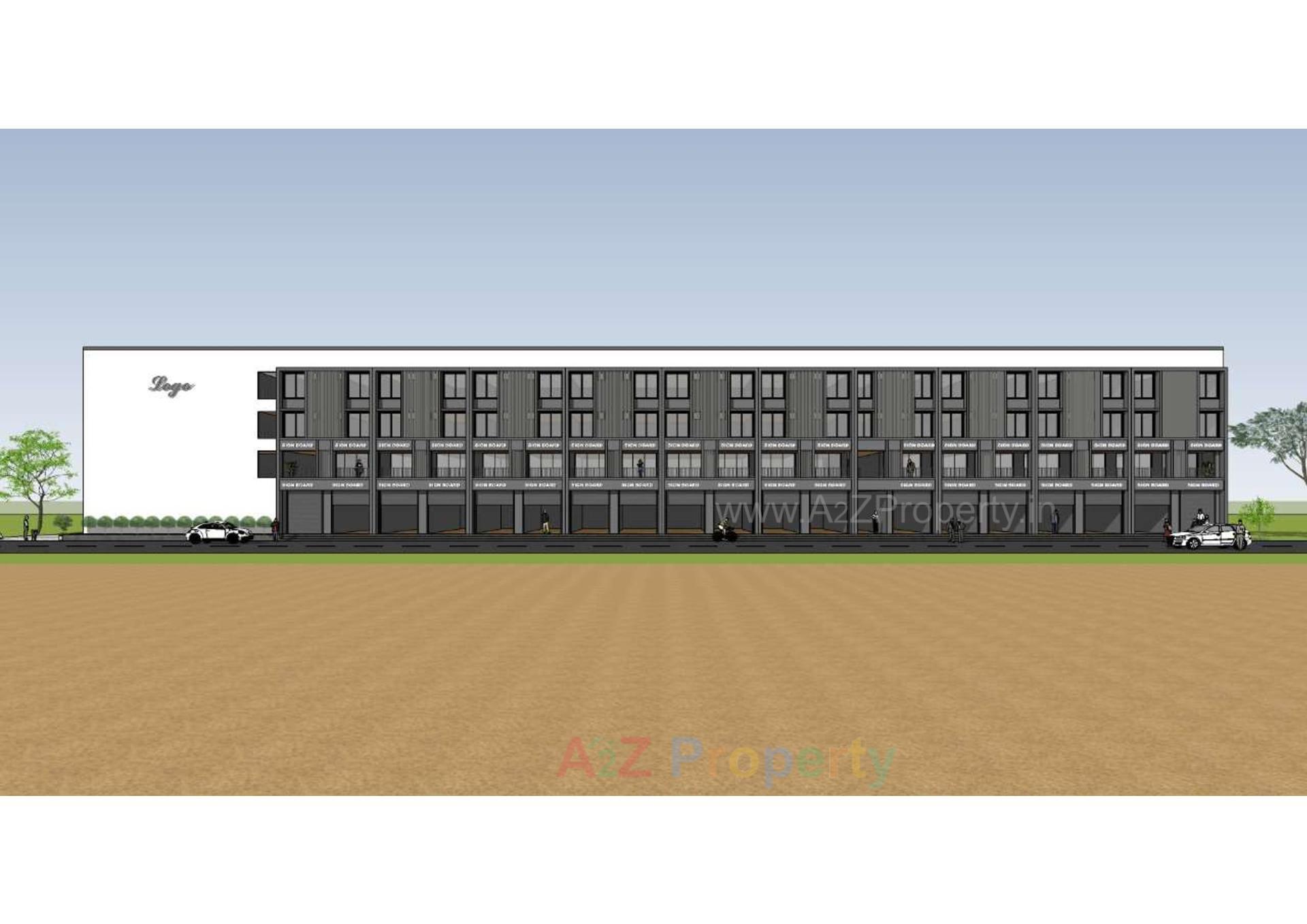 Layout of real estate project Sun Trade Center located at G-i-d-c--estate, Valsad, Gujarat