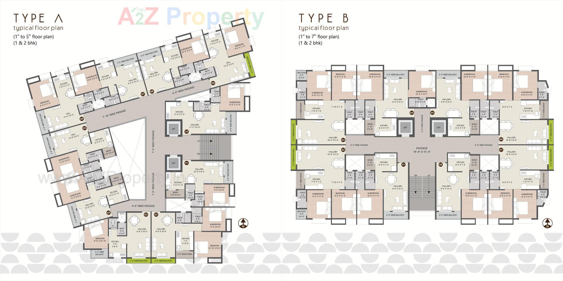 Layout of real estate project Sun Vihar located at Vapi, Valsad, Gujarat