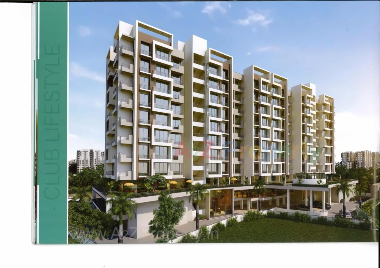 3D Elevation of real estate project Sungate Residency located at Chala, Valsad, Gujarat