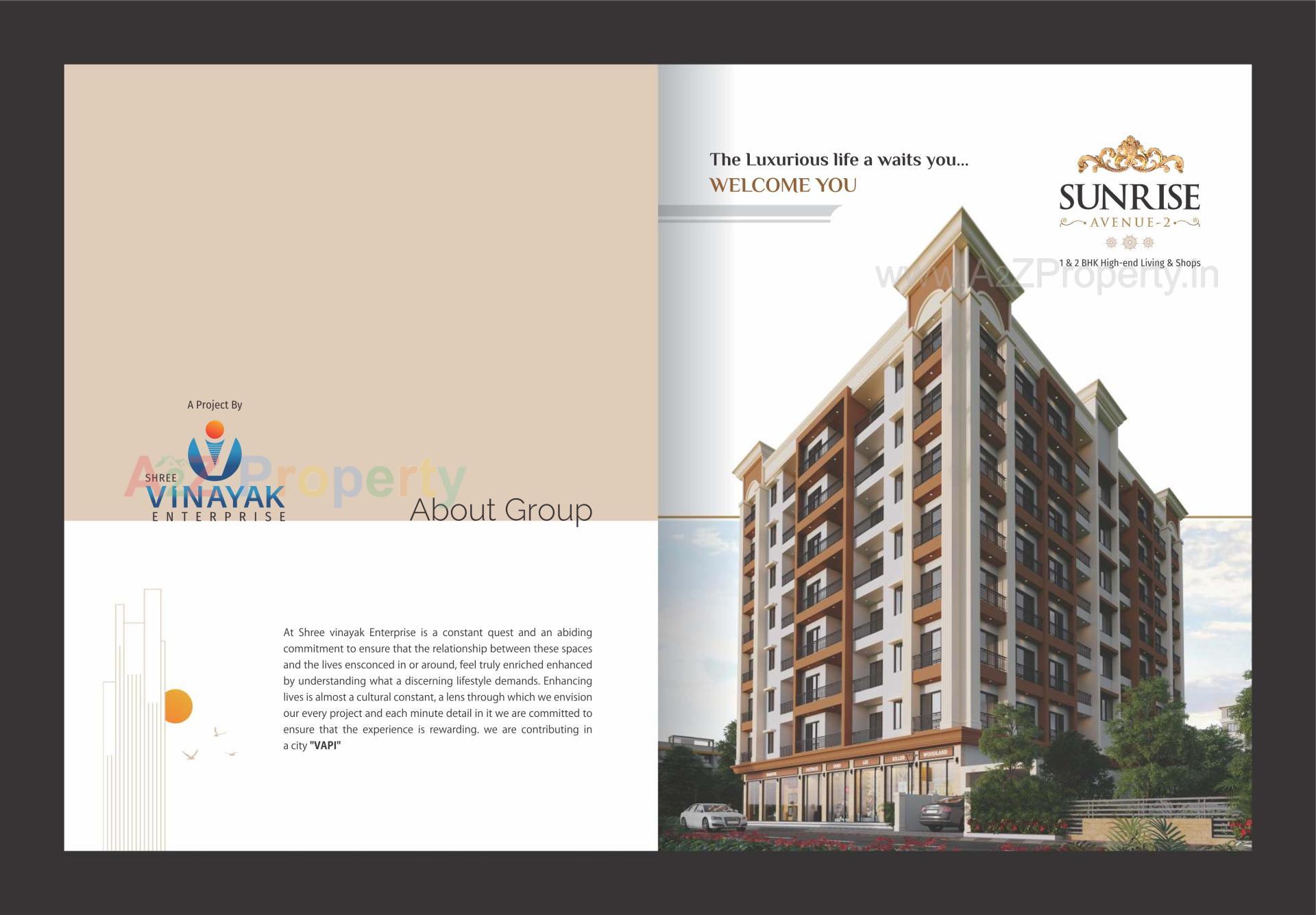 of real estate project Sunrise Avenue located at Dungra, Valsad, Gujarat