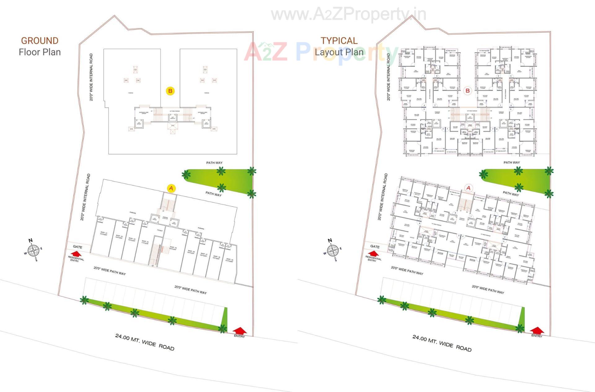  of real estate project Sunrise Avenue located at Dungra, Valsad, Gujarat