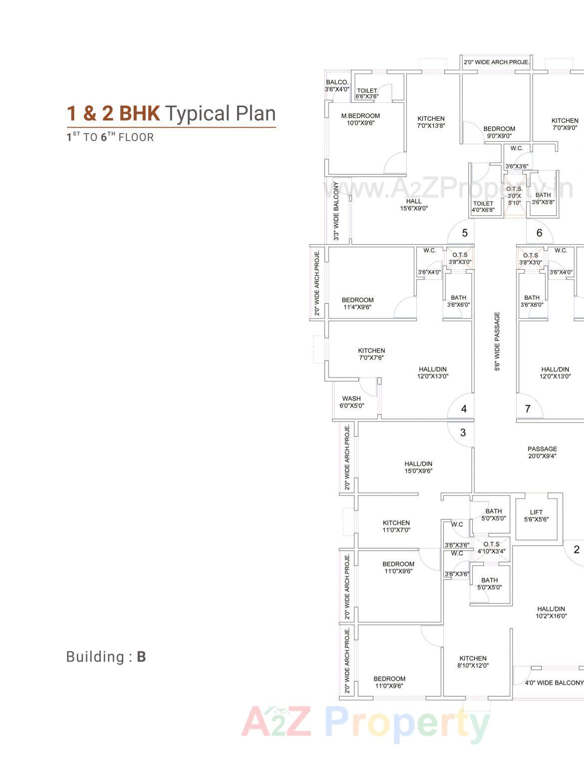 Layout of real estate project Sunrise Avenue located at Dungra, Valsad, Gujarat
