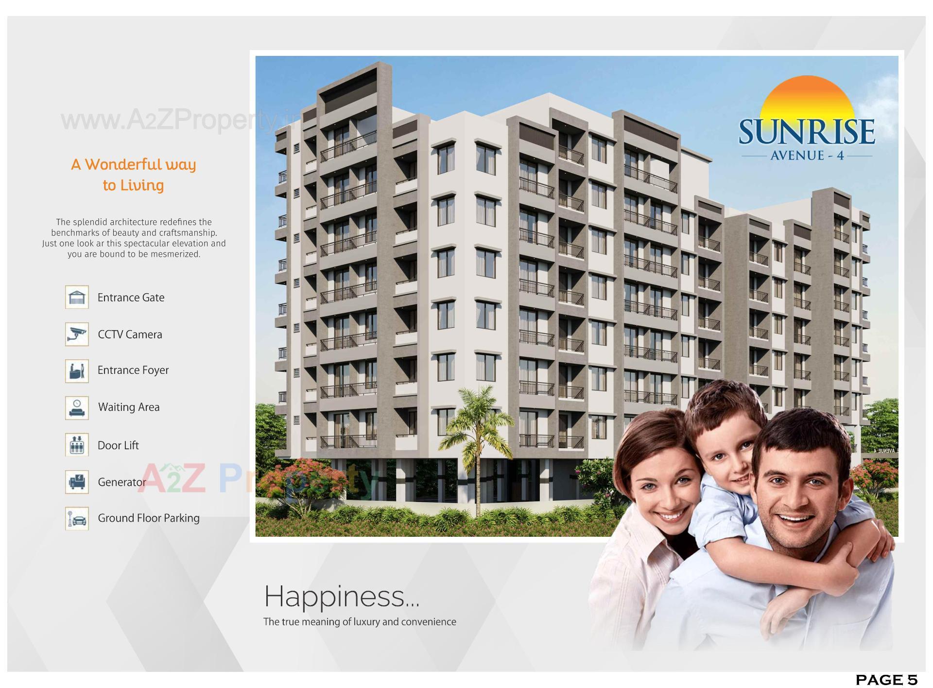  of real estate project Sunrise Avenue located at Dungra, Valsad, Gujarat