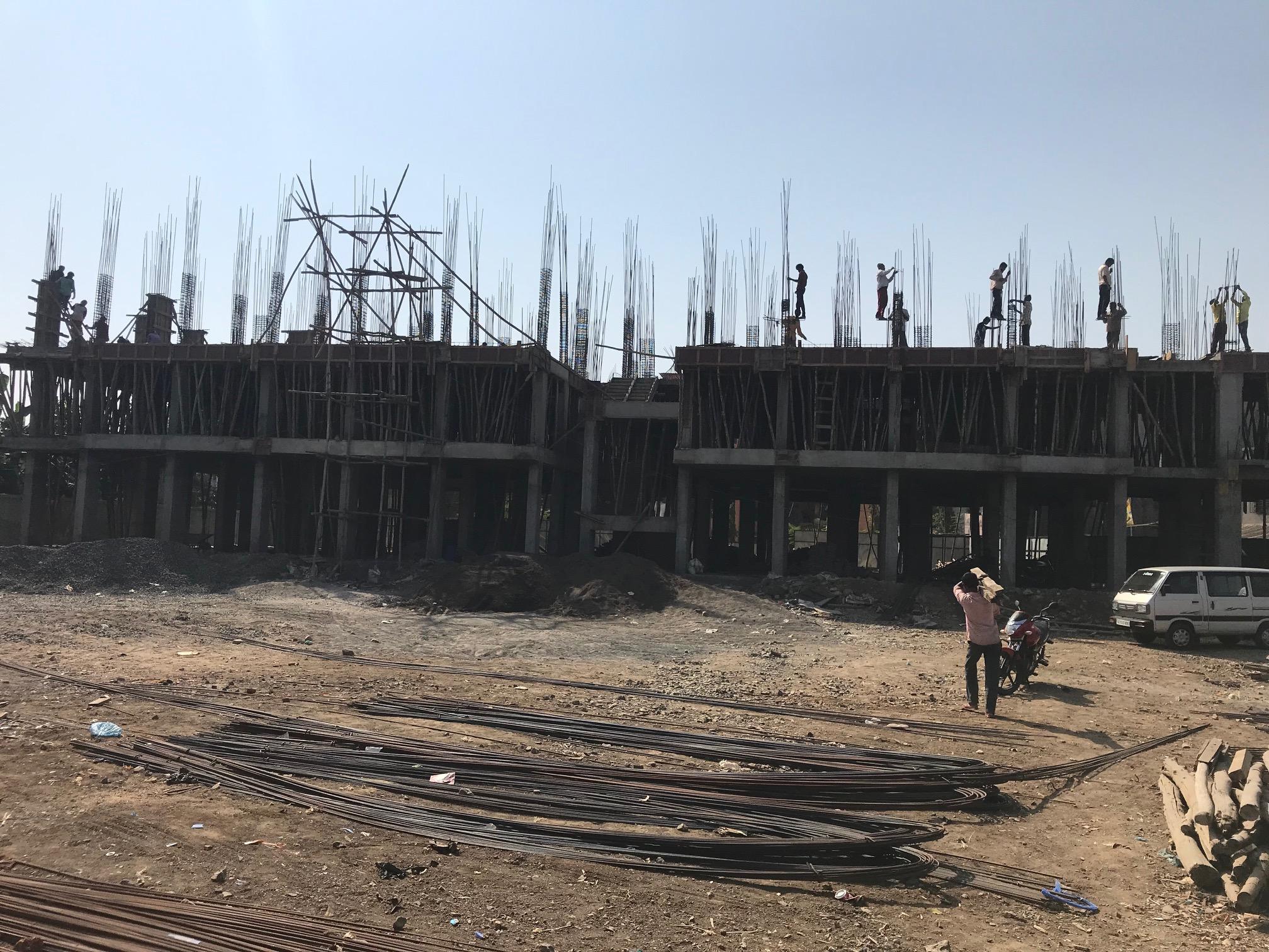 109710_const of real estate project Sunshine Tower located at Vapi, Valsad, Gujarat