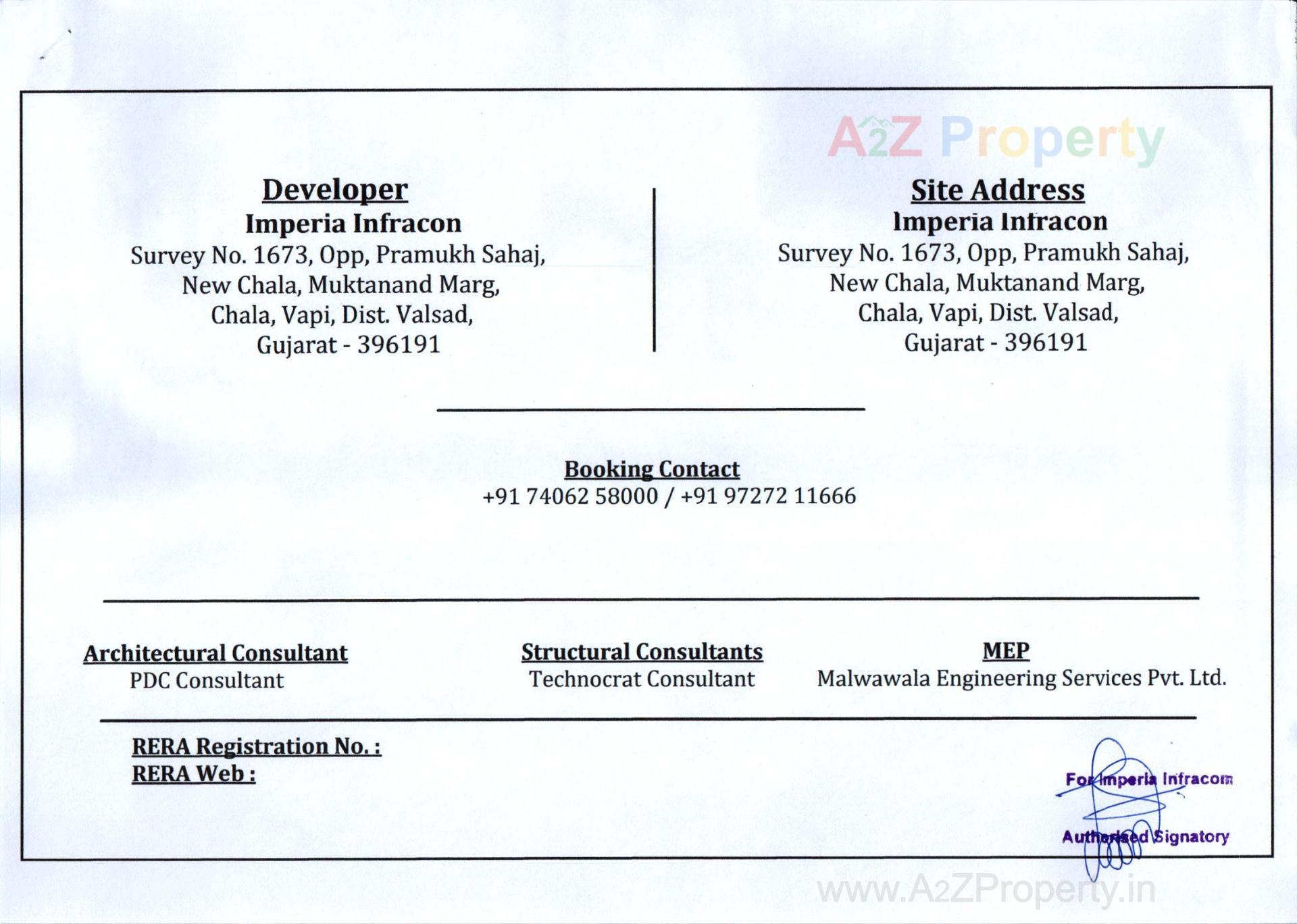  of real estate project Swarit located at Chala, Valsad, Gujarat