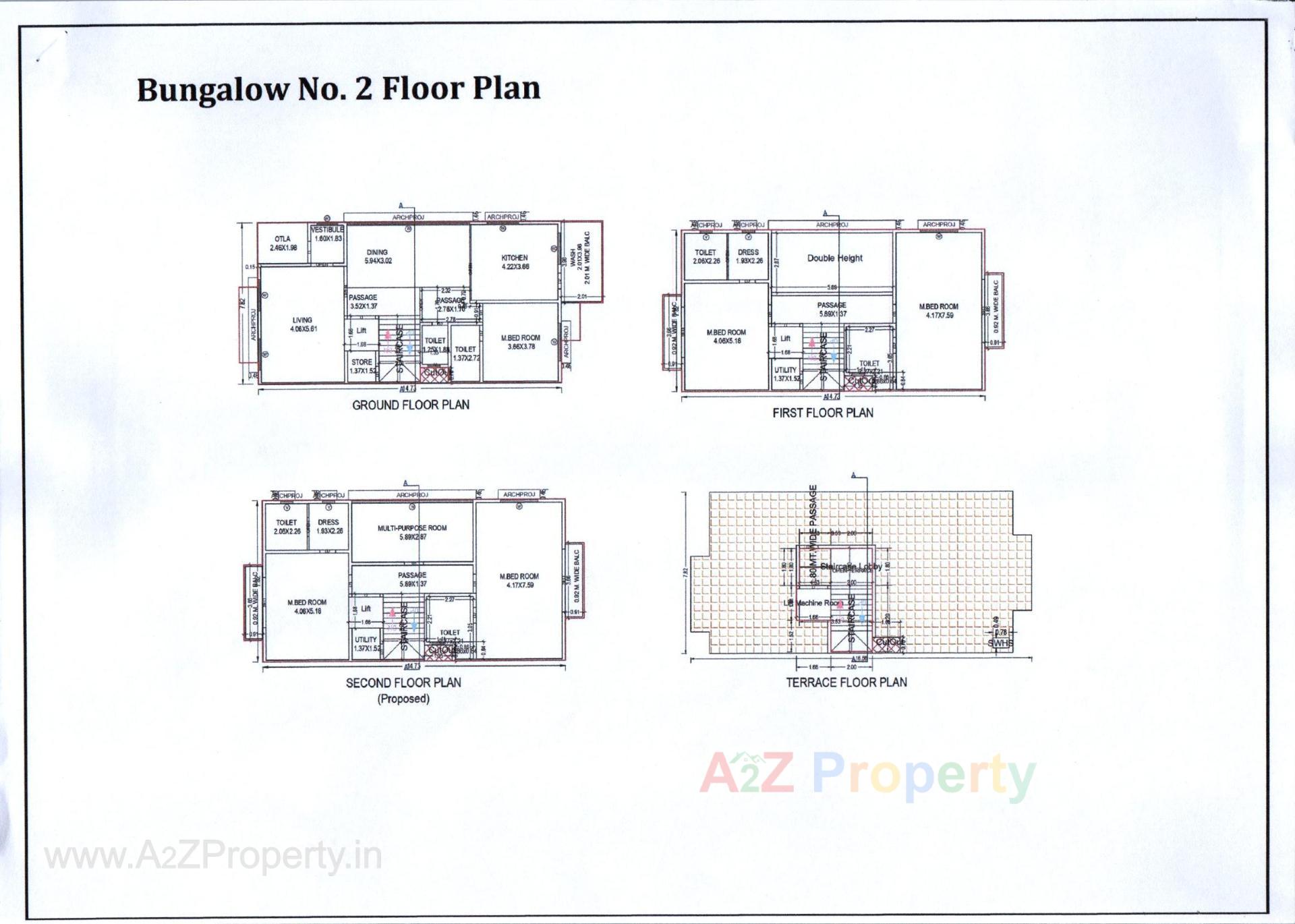 Layout of real estate project Swarit located at Chala, Valsad, Gujarat