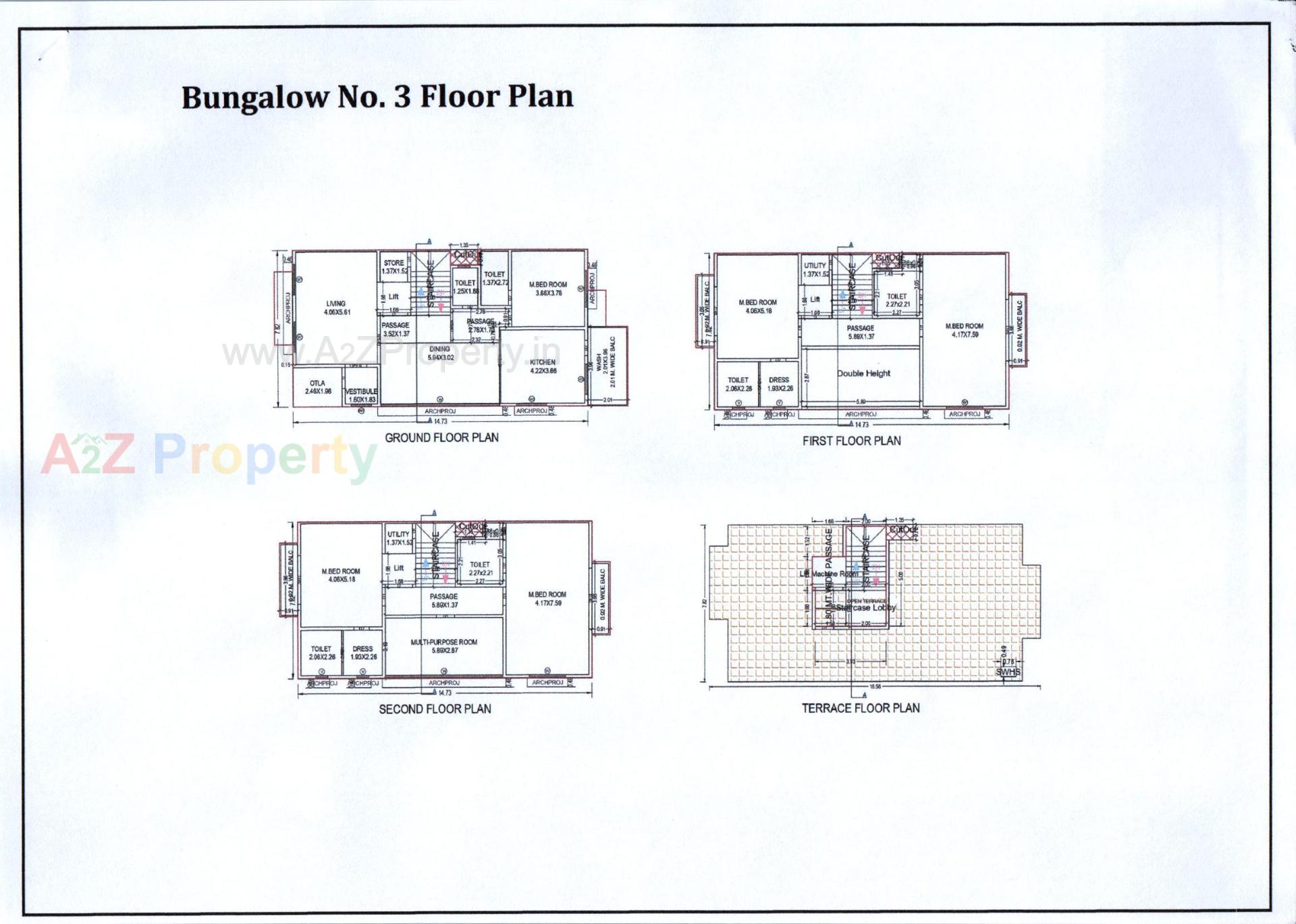 Layout of real estate project Swarit located at Chala, Valsad, Gujarat