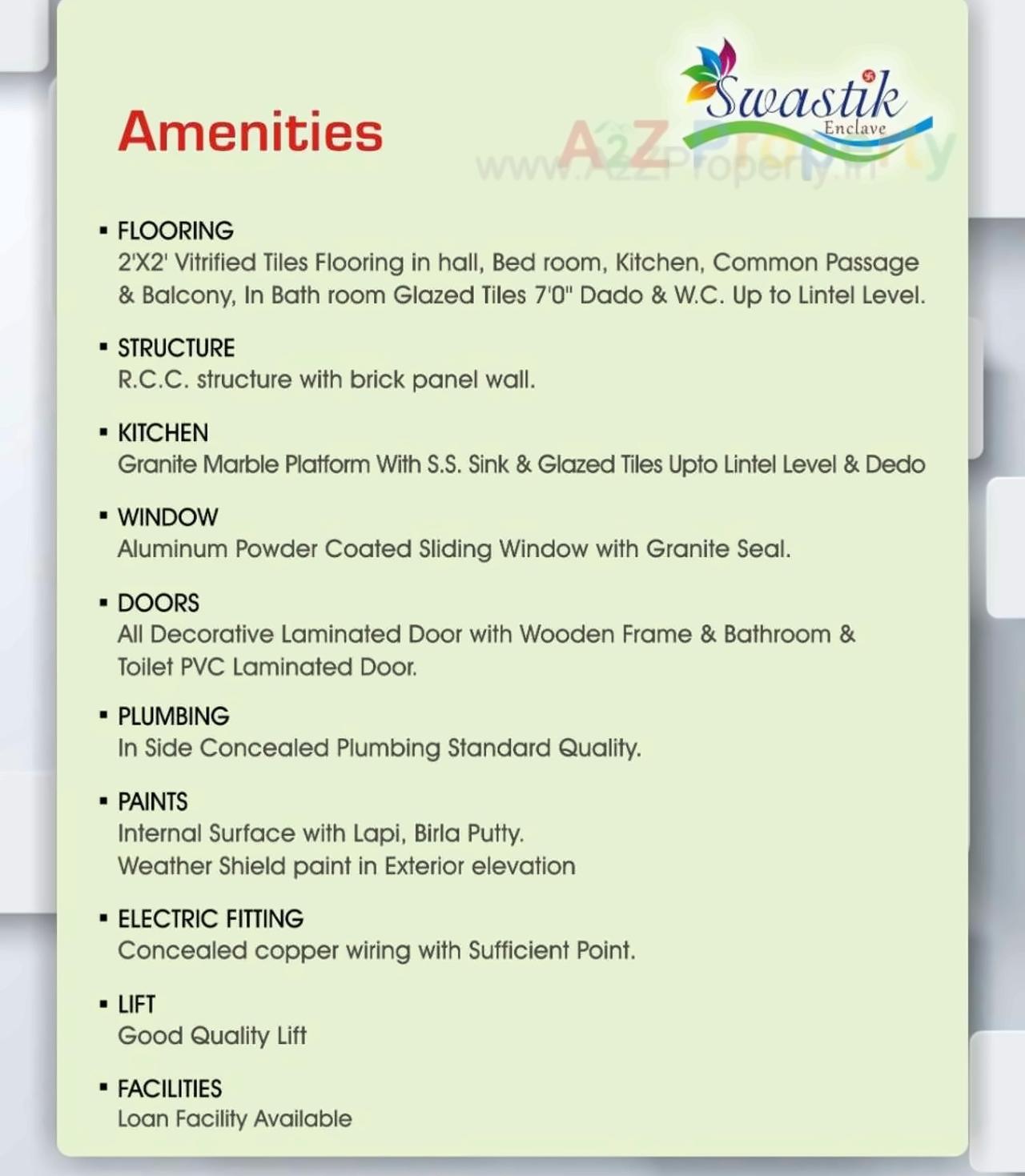  of real estate project Swastik Enclave located at Pardi, Valsad, Gujarat