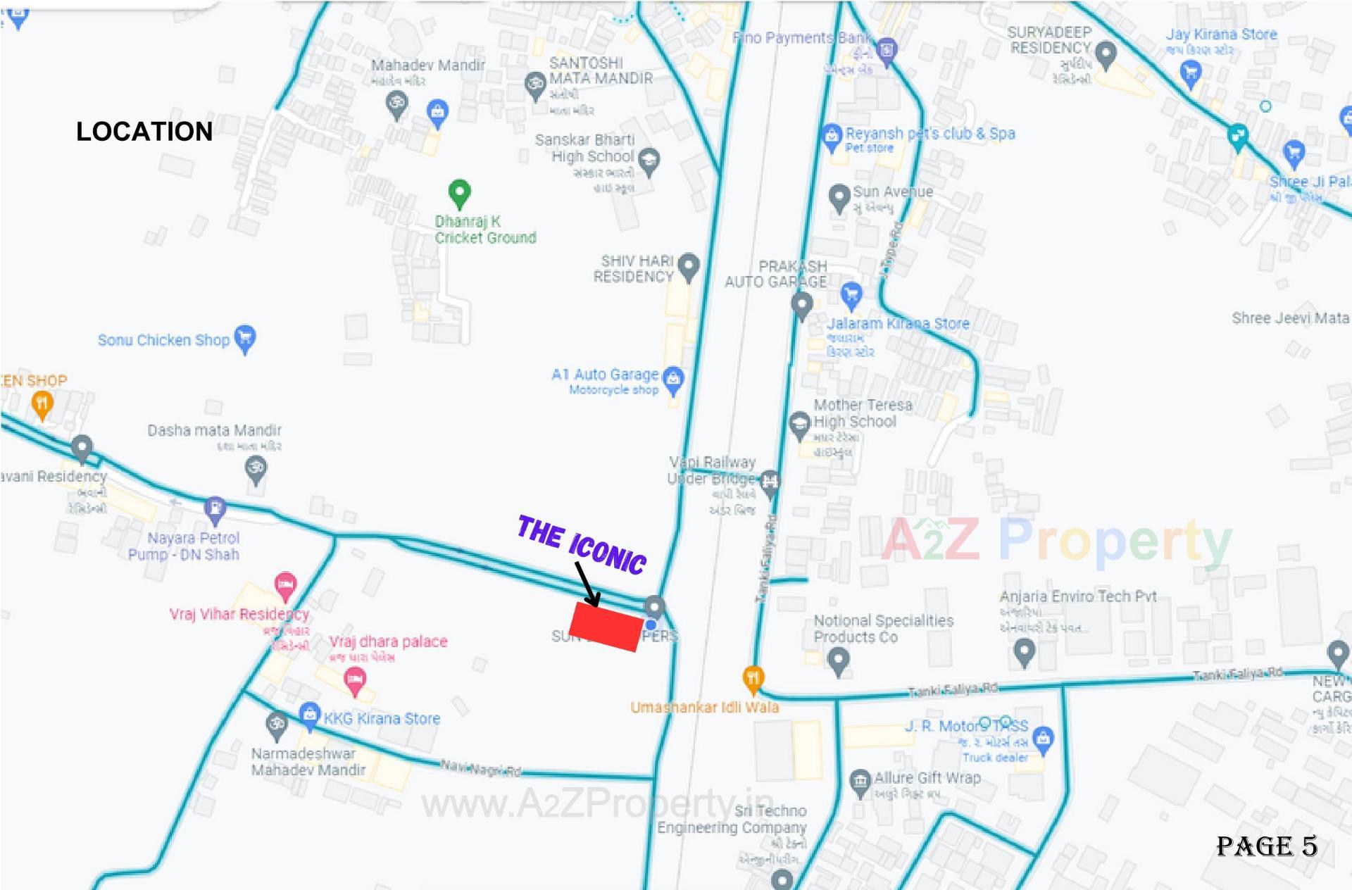  of real estate project The Iconic located at Chala, Valsad, Gujarat