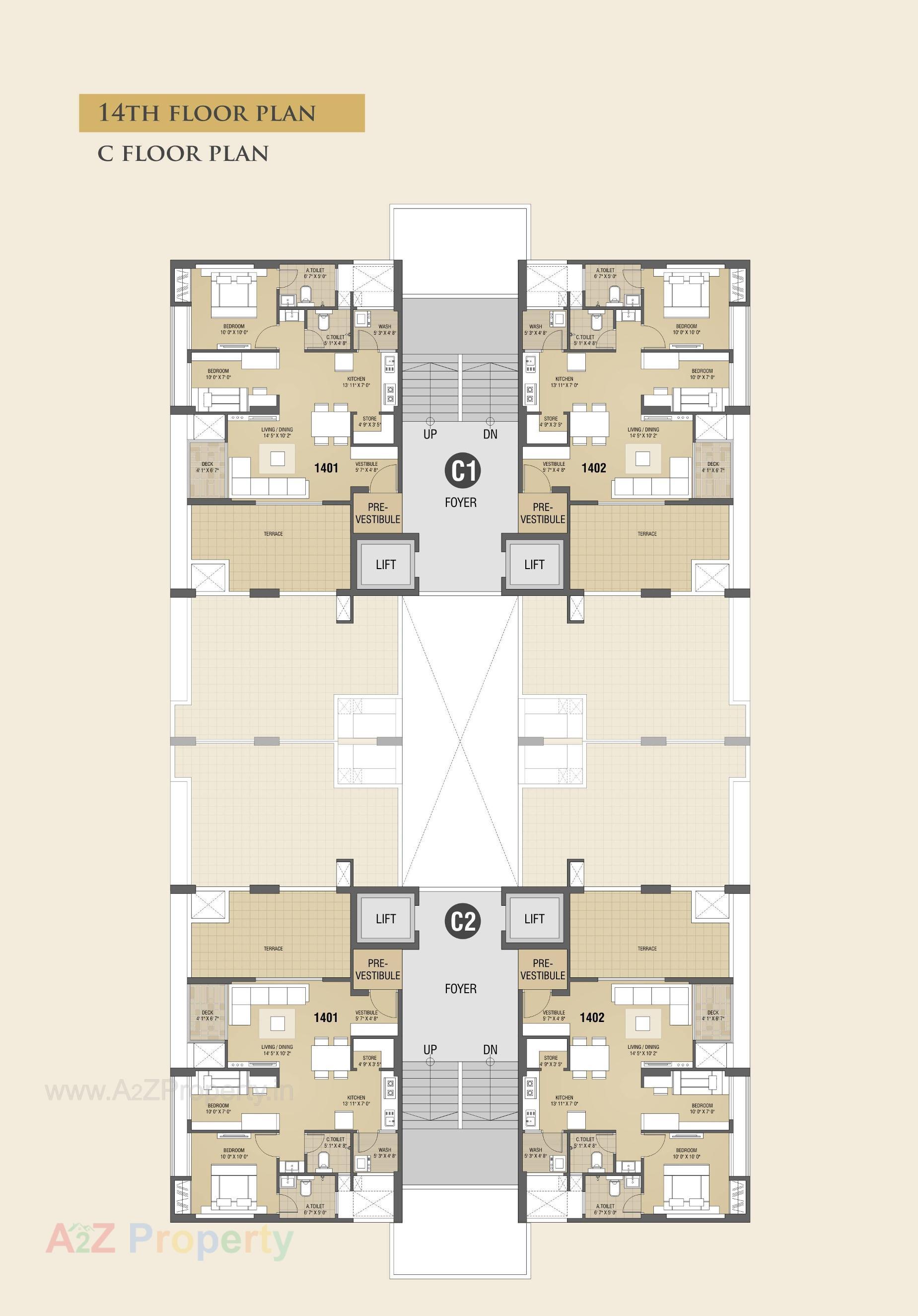 Layout of real estate project Vivan located at Chala, Valsad, Gujarat