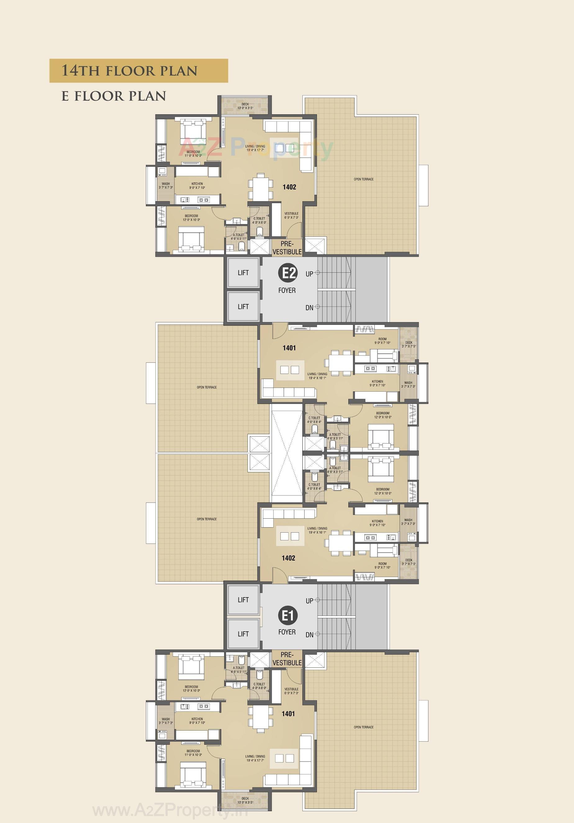 Layout of real estate project Vivan located at Chala, Valsad, Gujarat