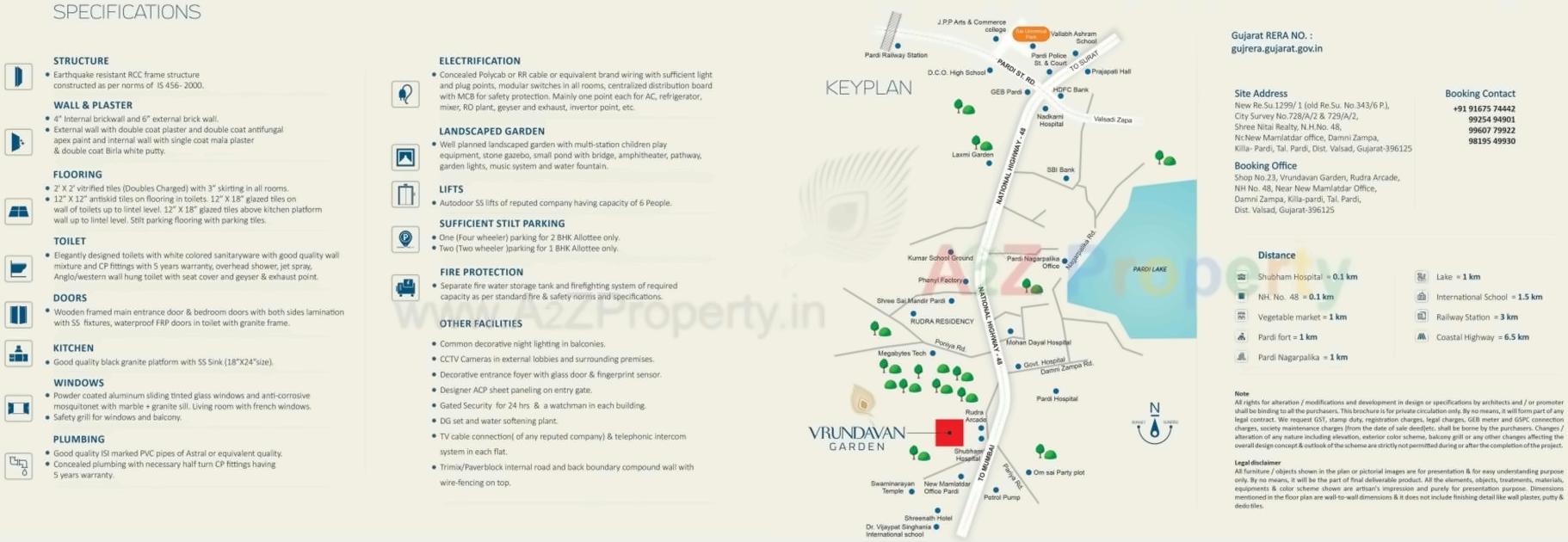  of real estate project Vrundavan Garden located at Pardi, Valsad, Gujarat