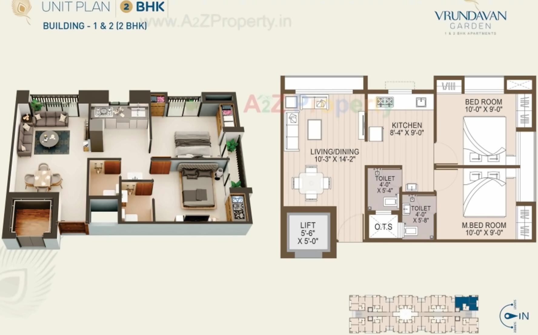 Layout of real estate project Vrundavan Garden located at Pardi, Valsad, Gujarat