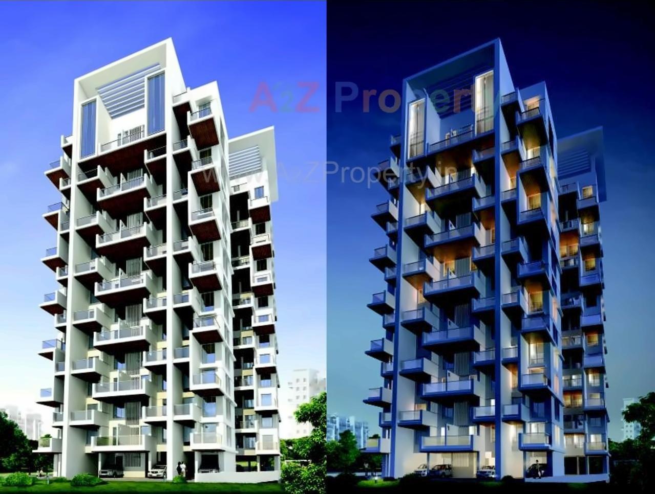 3D Elevation of real estate project Naman Galaxy located at Ahmadnagar-m-corp, Ahmednagar, Maharashtra