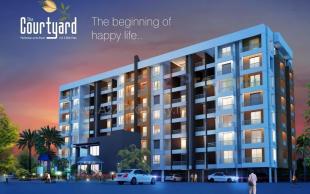 Elevation of real estate project The Courtyard located at Ahmadnagar-m-corp, Ahmednagar, Maharashtra