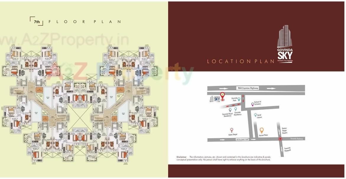  of real estate project Govinda Sky located at Amravati-m-corp, Amravati, Maharashtra