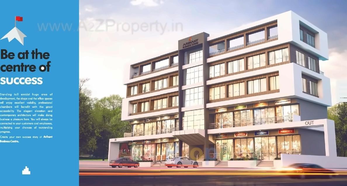 3D Elevation of real estate project Arihant Business Center located at Satara-ct, Aurangabad, Maharashtra
