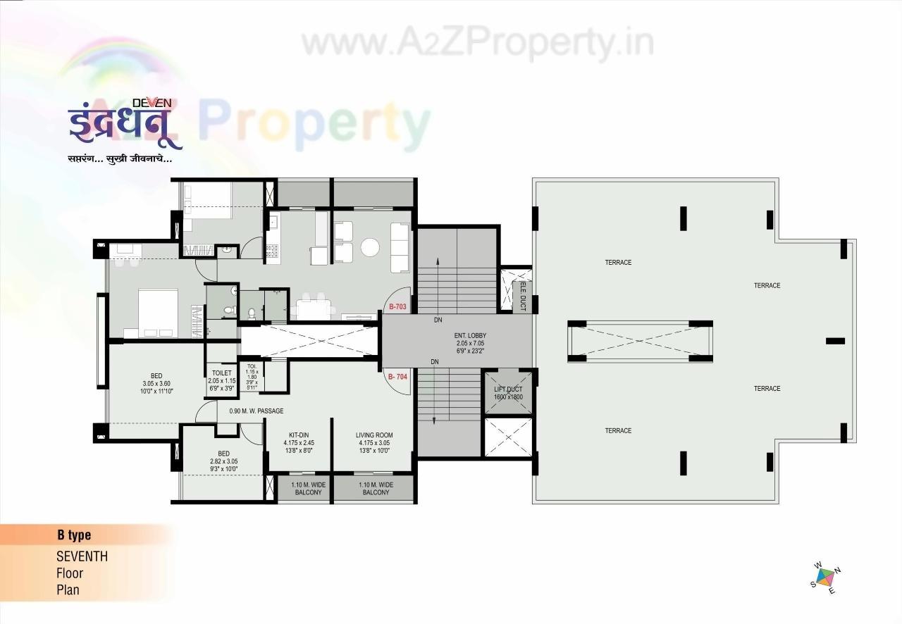 Image 26457 10 of real estate project Indradhanu located at Tisgaon, Aurangabad, Maharashtra