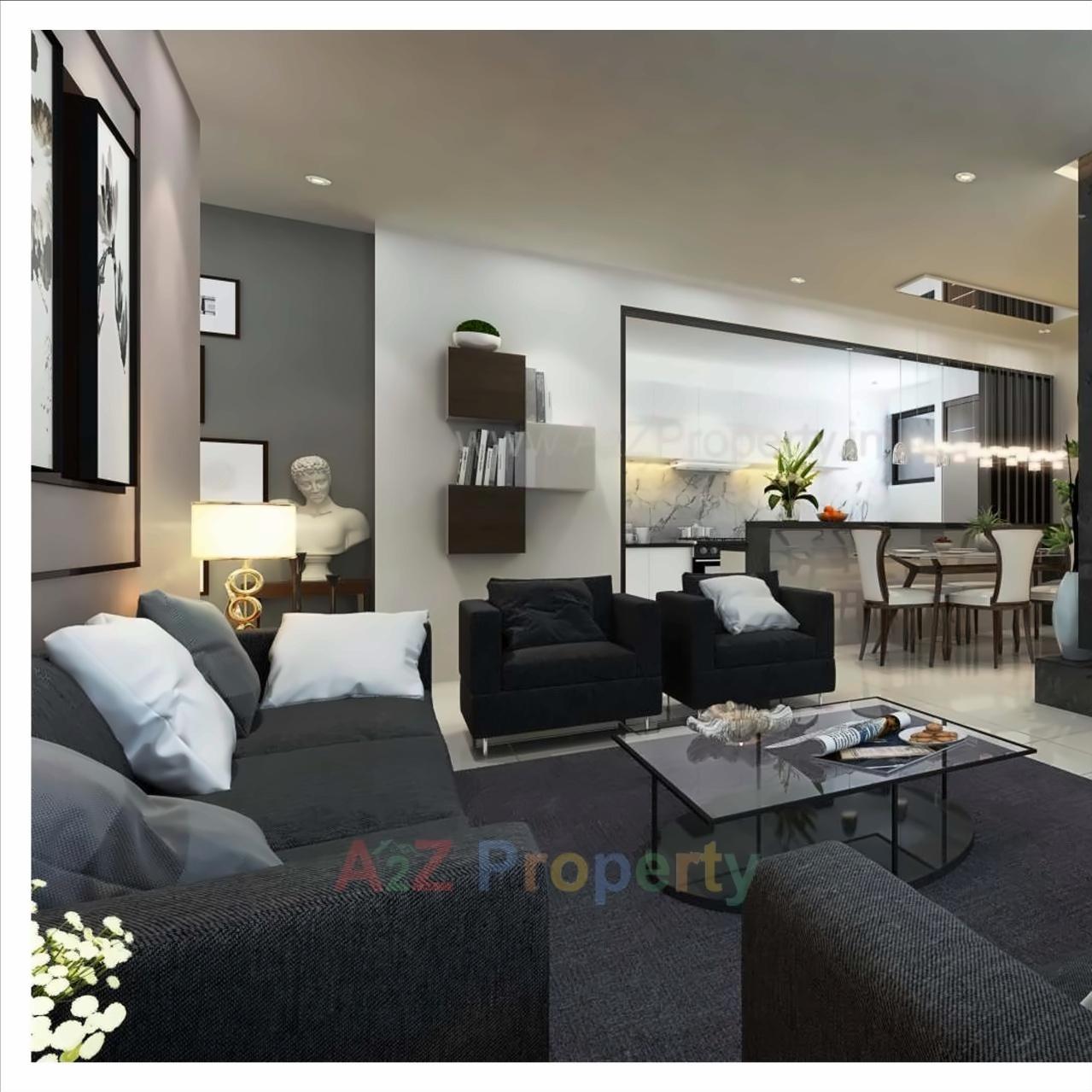 3D Elevation of real estate project My World located at Aurangabad-m-corp, Aurangabad, Maharashtra