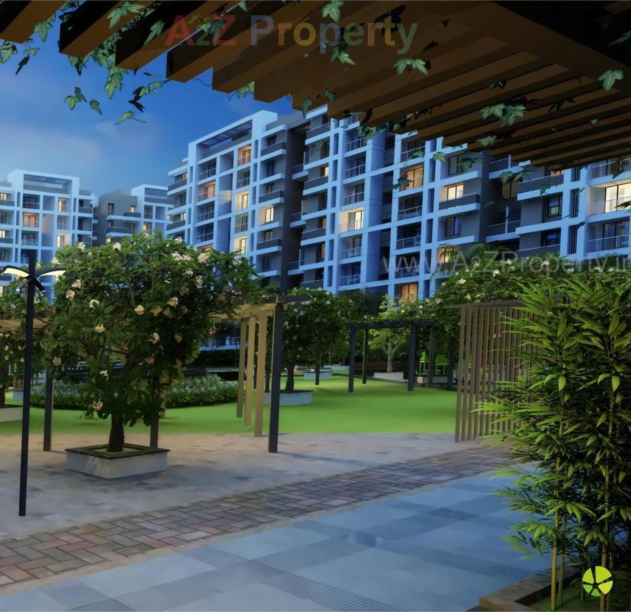 3D Elevation of real estate project My World located at Aurangabad-m-corp, Aurangabad, Maharashtra