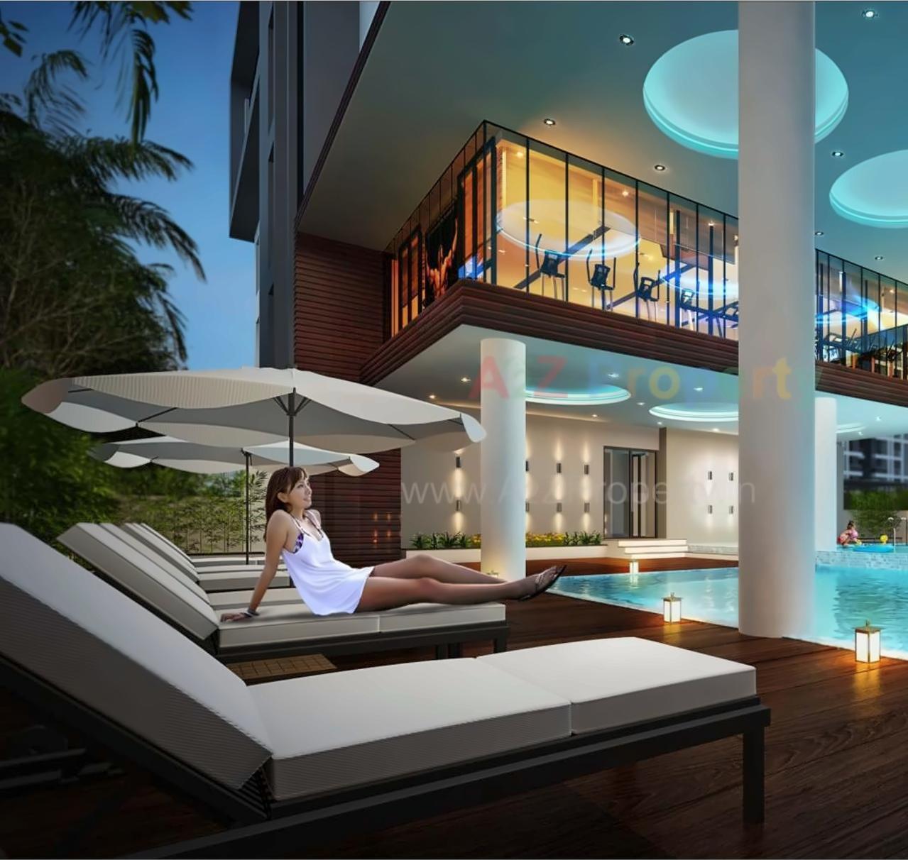 3D Elevation of real estate project My World located at Aurangabad-m-corp, Aurangabad, Maharashtra