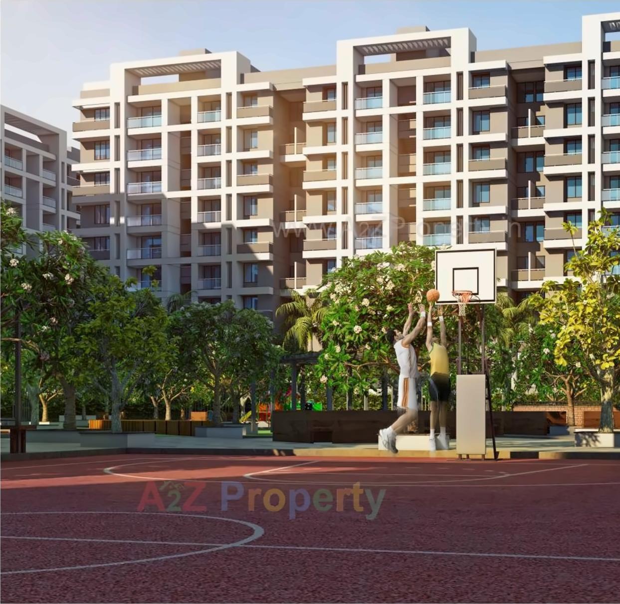 3D Elevation of real estate project My World located at Aurangabad-m-corp, Aurangabad, Maharashtra