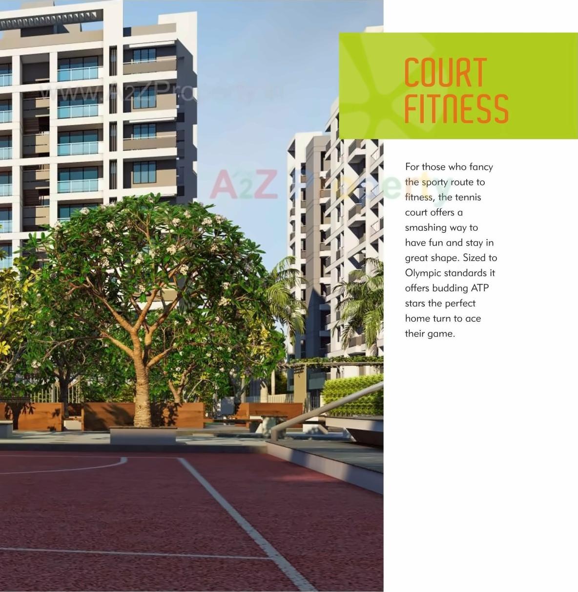 3D Elevation of real estate project My World located at Aurangabad-m-corp, Aurangabad, Maharashtra