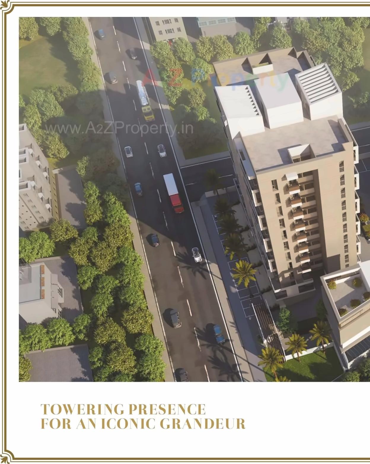 3D Elevation of real estate project Pride Century The Oval located at Aurangabad-m-corp, Aurangabad, Maharashtra