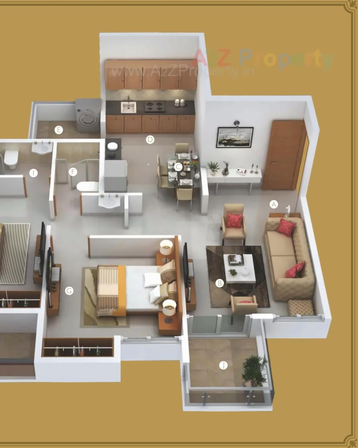 Layout of real estate project Pride Century The Oval located at Aurangabad-m-corp, Aurangabad, Maharashtra
