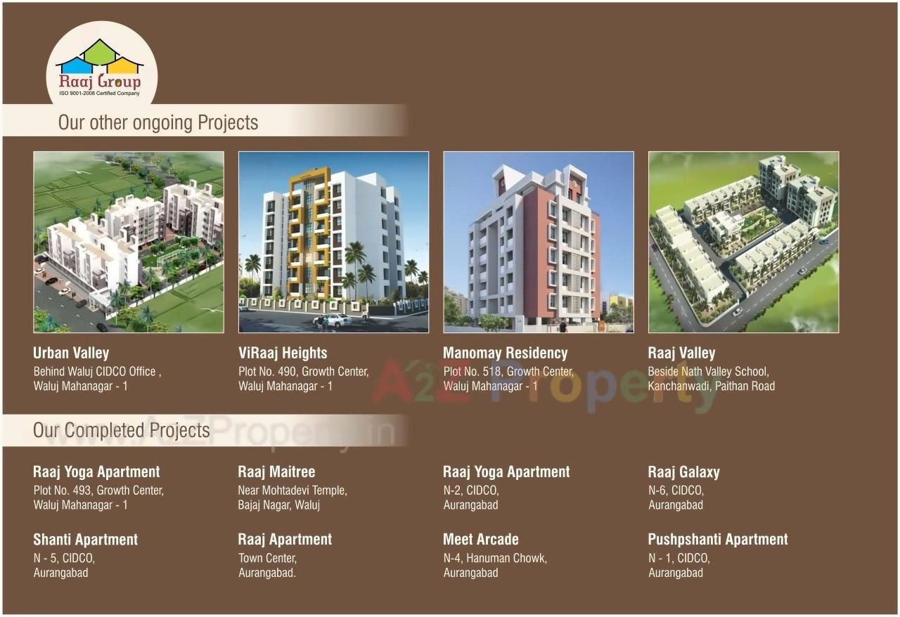  of real estate project Raaj Swapnapurti located at Tisgaon, Aurangabad, Maharashtra