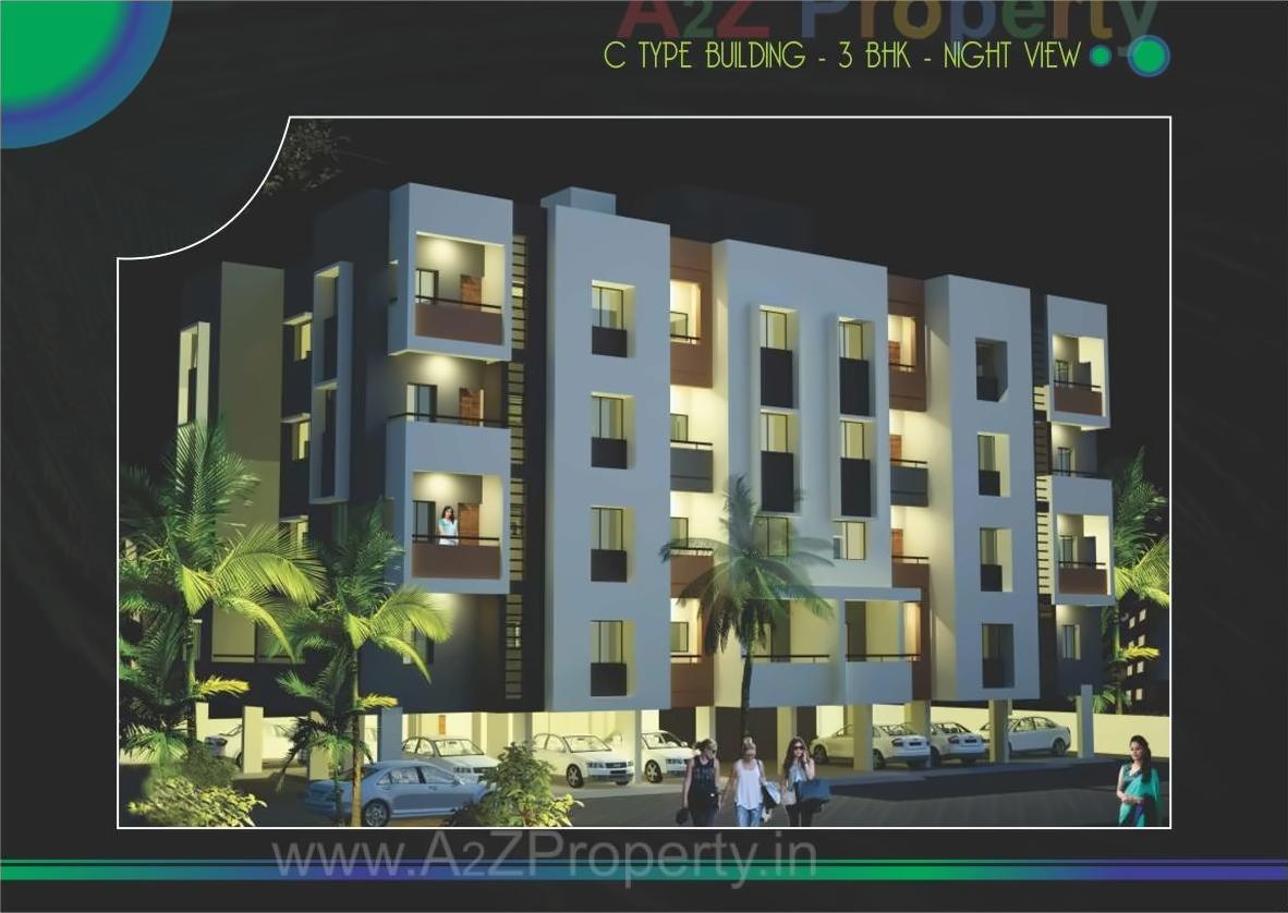 3D Elevation of real estate project Sara Gokuldham located at Aurangabad-m-corp, Aurangabad, Maharashtra