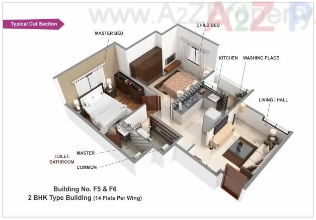 Layout of real estate project Sara Parivartan   Sector E located at Sawangi, Aurangabad, Maharashtra