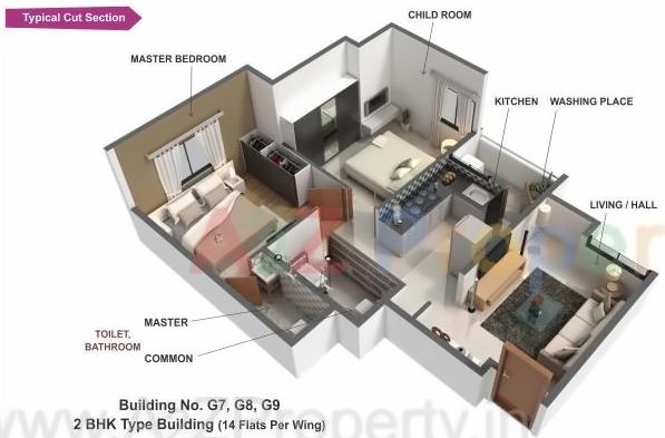Layout of real estate project Sara Parivartan   Sector E located at Sawangi, Aurangabad, Maharashtra