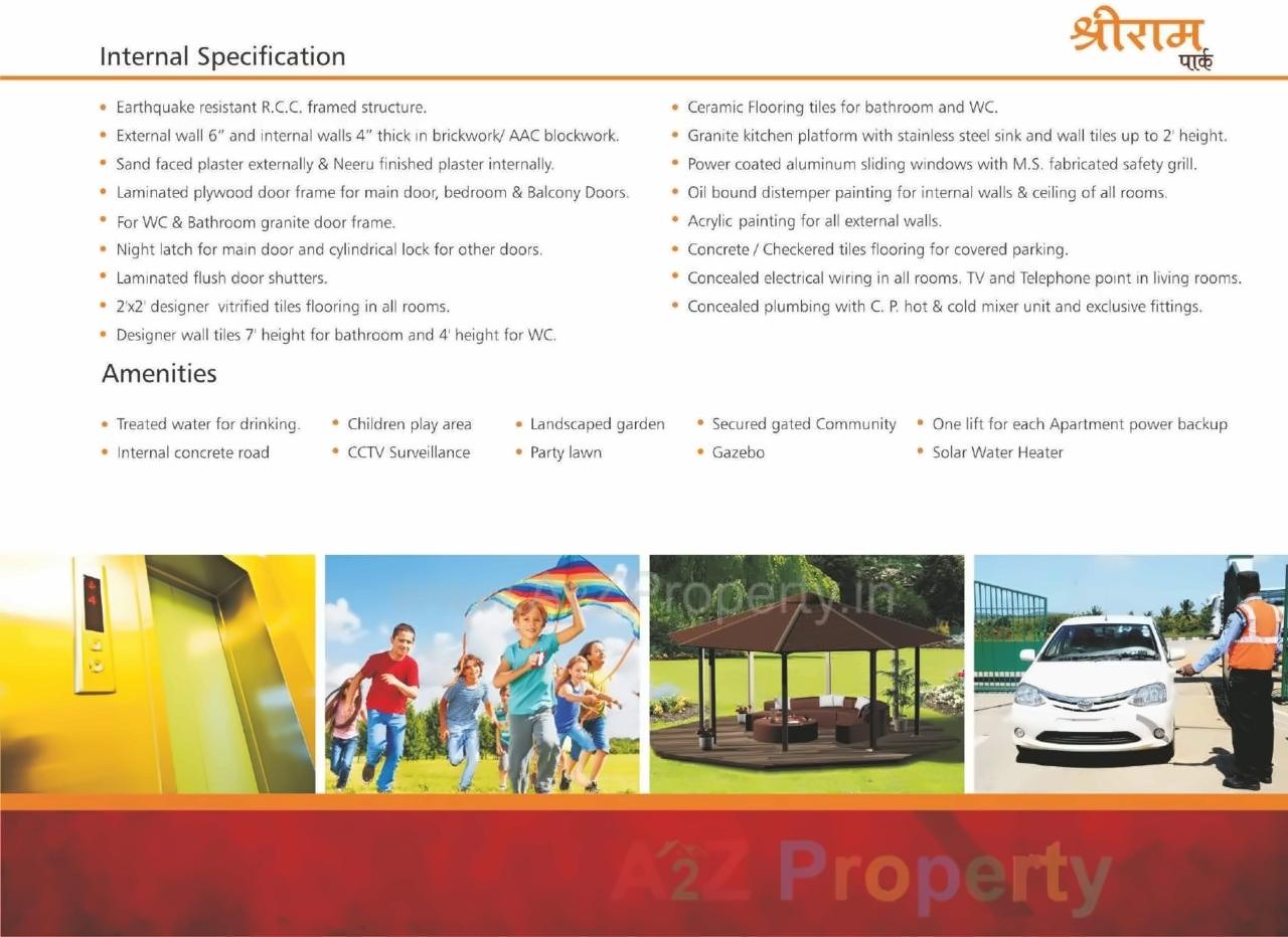  of real estate project Shriram Park located at Aurangabad-m-corp, Aurangabad, Maharashtra
