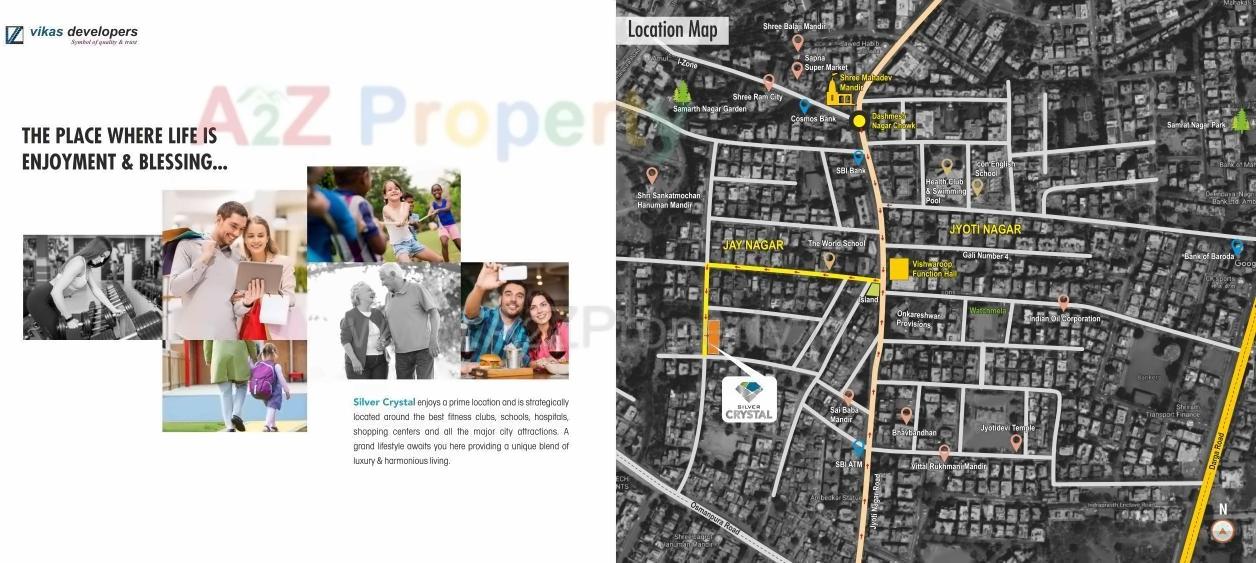  of real estate project Silver Crystal located at Aurangabad-m-corp, Aurangabad, Maharashtra