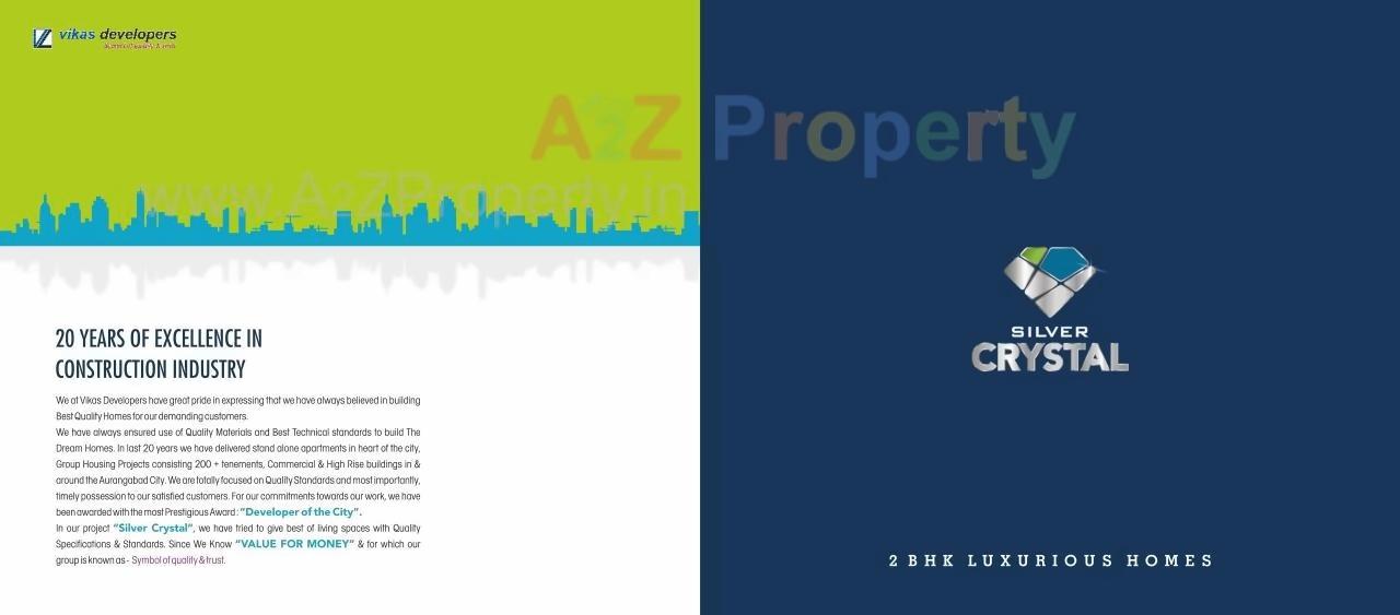  of real estate project Silver Crystal located at Aurangabad-m-corp, Aurangabad, Maharashtra