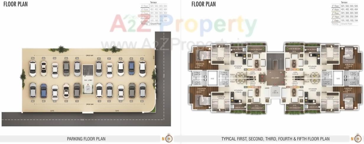 Layout of real estate project Silver Crystal located at Aurangabad-m-corp, Aurangabad, Maharashtra