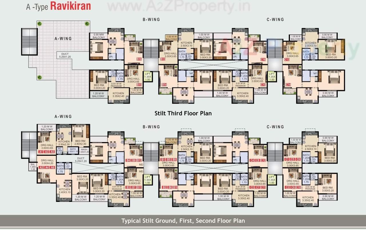 Layout of real estate project Sunrise Ville located at Tisgaon, Aurangabad, Maharashtra