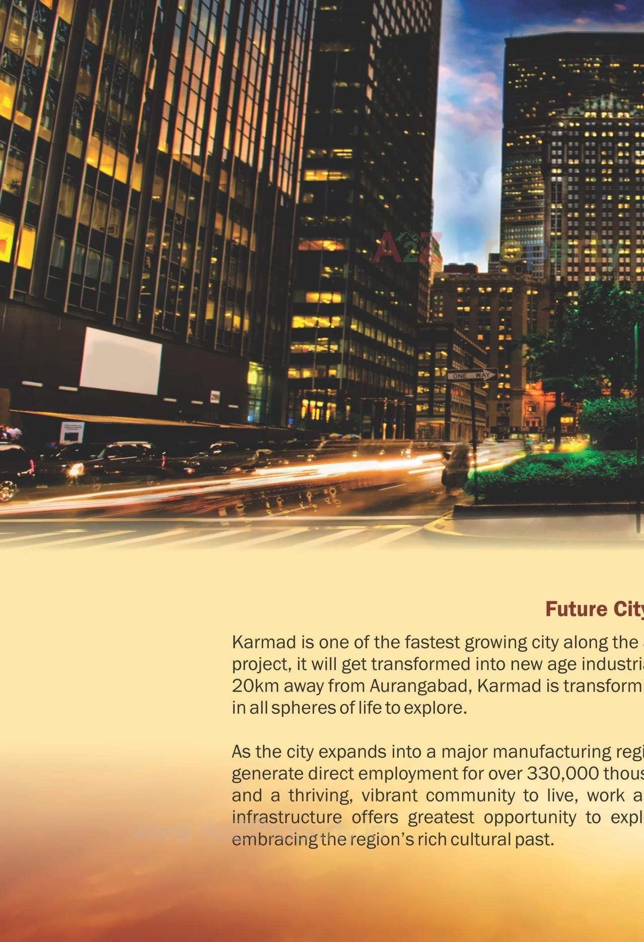 3D Elevation of real estate project Urban Ambition located at Karmad, Aurangabad, Maharashtra