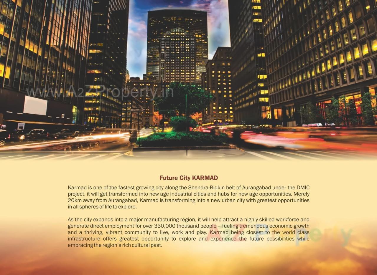 3D Elevation of real estate project Urban Ambition located at Karmad, Aurangabad, Maharashtra