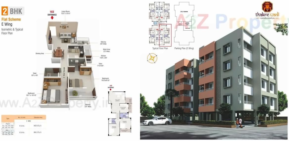Layout of real estate project Thakrewadi located at Chandrapur-m-cl, Chandrapur, Maharashtra