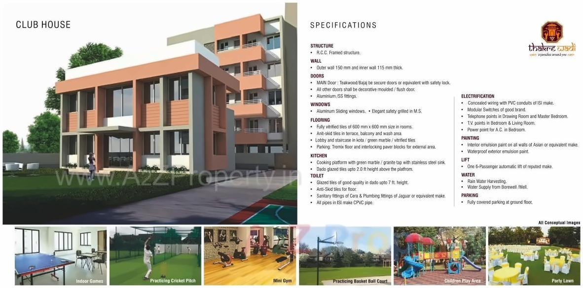  of real estate project Thakrewadi located at Chandrapur-m-cl, Chandrapur, Maharashtra