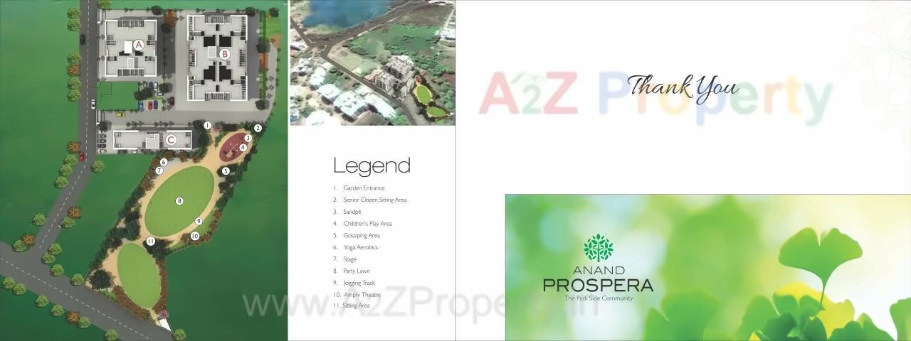 Layout of real estate project Anand Prospera located at Kolhapur-m-corp, Kolhapur, Maharashtra