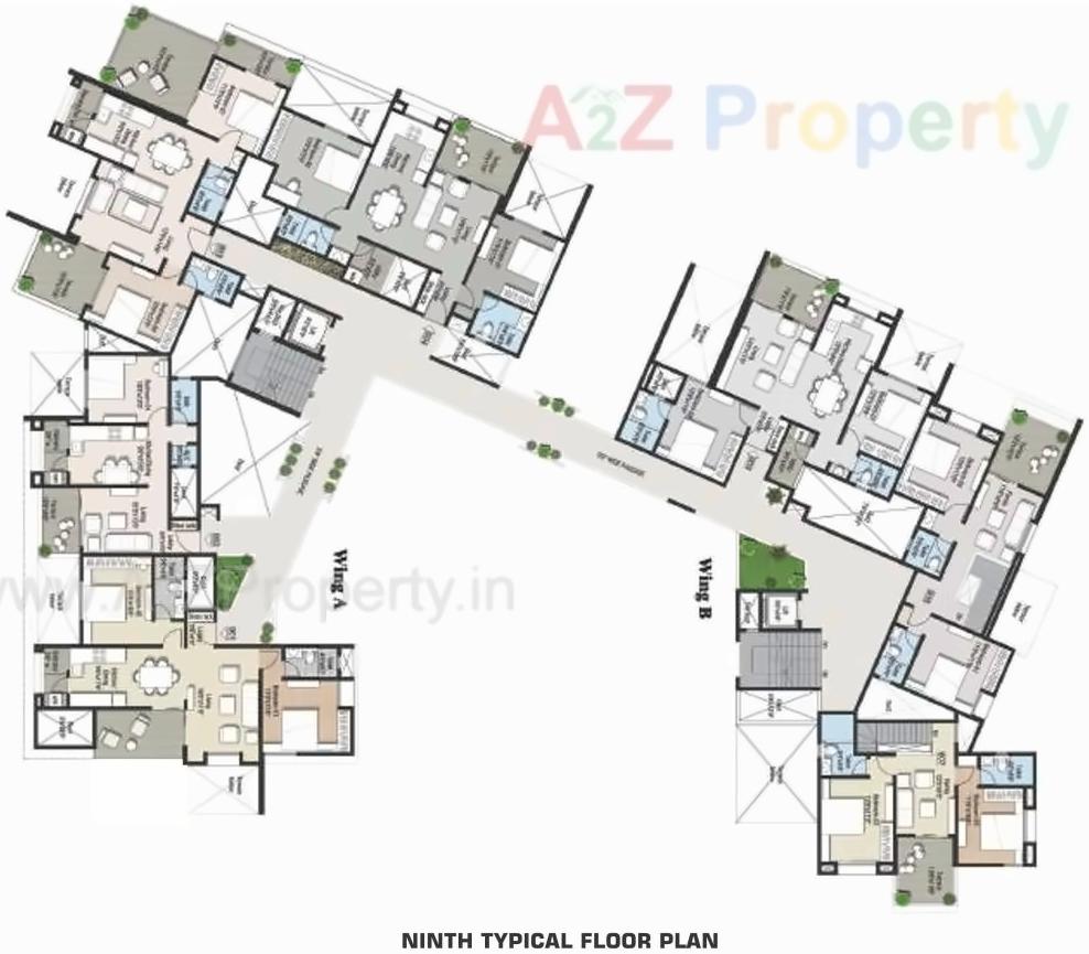 Layout of real estate project Anant Pride Ii located at Kolhapur-m-corp, Kolhapur, Maharashtra