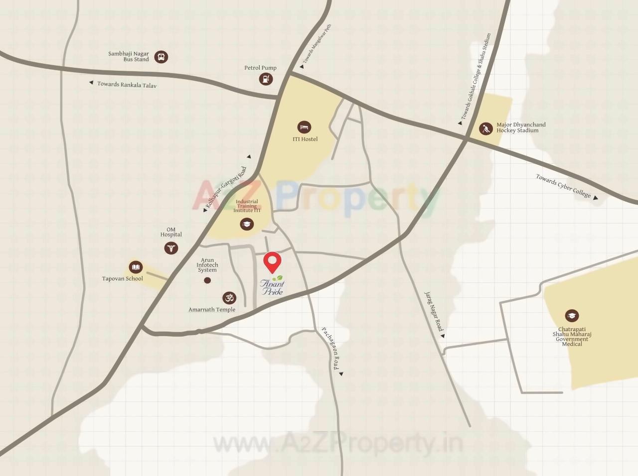  of real estate project Anant Pride Ii located at Kolhapur-m-corp, Kolhapur, Maharashtra