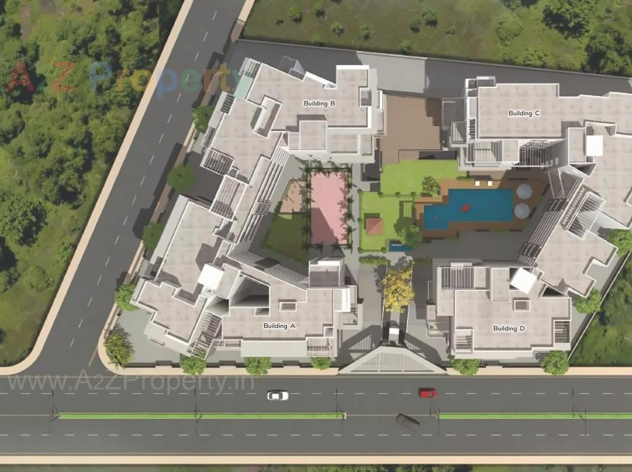 Layout of real estate project Anant Pride Ii located at Kolhapur-m-corp, Kolhapur, Maharashtra