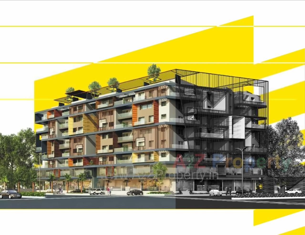 3D Elevation of real estate project Junction located at Kolhapur-m-corp, Kolhapur, Maharashtra