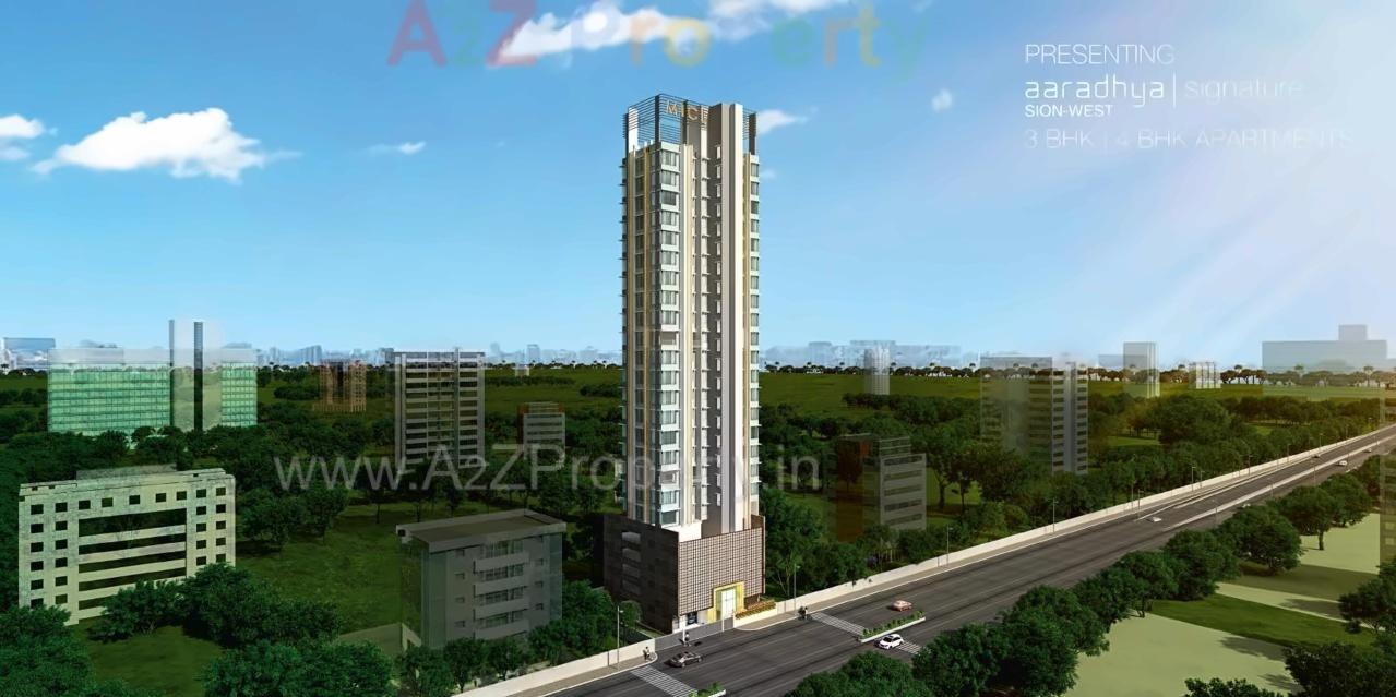 3D Elevation of real estate project Aaradhya Signature located at Fnorth400022, MumbaiCity, Maharashtra