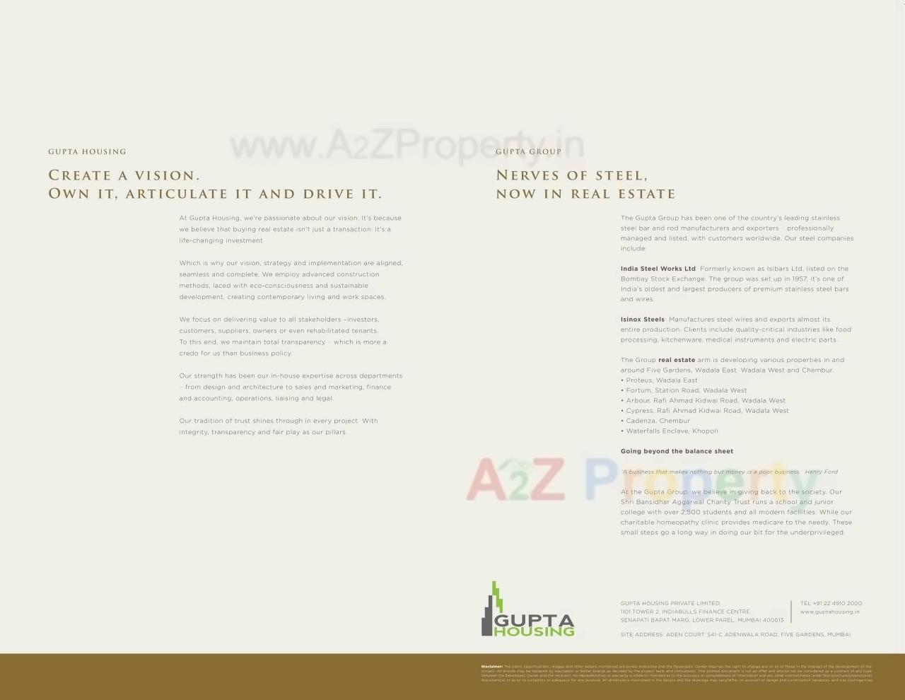  of real estate project Aden Court located at Fnorth400014, MumbaiCity, Maharashtra